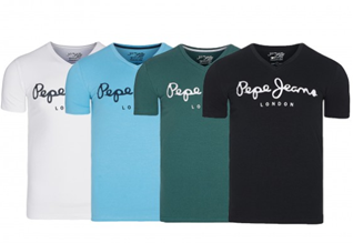 Bild zu Pepe Jeans Original Stretch V Herren T-Shirts (Gr. S, M, XL) für je 14,99€