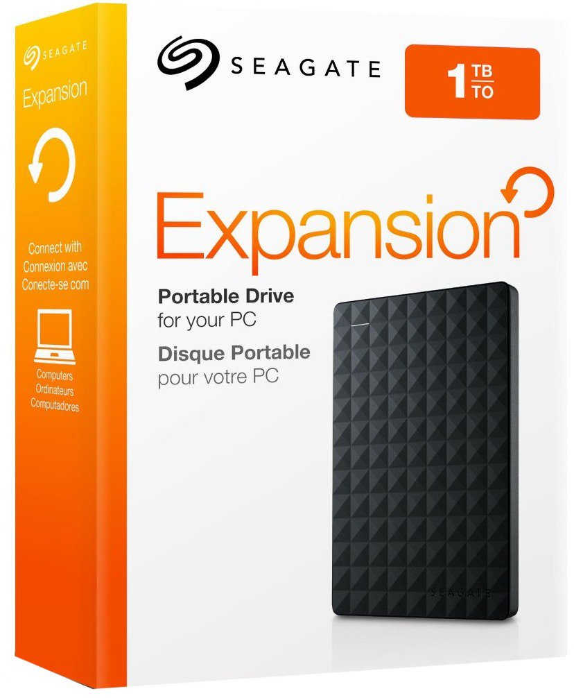 Bild zu Externe 2,5 Zoll Festplatte Seagate Expansion Portable (1 TB) für 43€