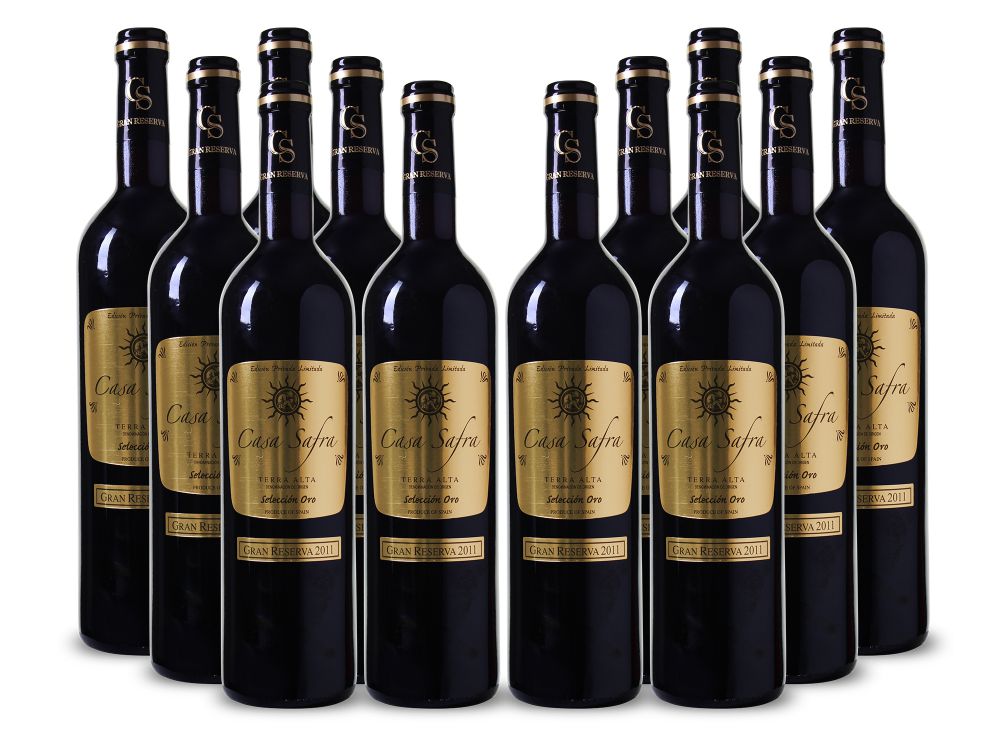 Bild zu Weinvorteil: 12 Flaschen Terra Alta DO Casa Safra Edición Privada Limitada Selección Oro Gran Reserva für 48€