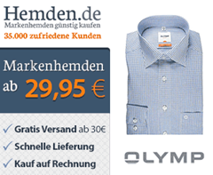 Bild zu Hemden.de: 20% Rabatt auf alle reduzierte Hemden