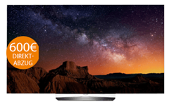 Bild zu LG OLED55B6D 139 cm (55 Zoll) OLED Fernseher (Ultra HD, Triple Tuner, Smart TV) [Energieklasse B] für 1.699€