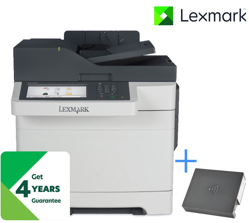 Bild zu Farblaser-Multifunktionsgerät Lexmark CX510de mit WLAN-Druckserver für 369,90€