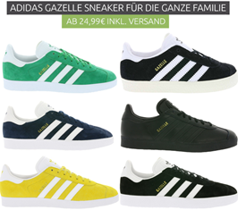 Bild zu adidas “Gazelle” Sneaker für die ganze Famile ab 24,99€