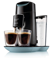 Bild zu Senseo HD7870/60 Twist Kaffeepadmaschine (Touchpanel) schwarz/blau für 66€