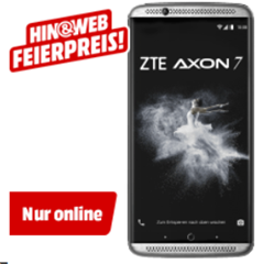 Bild zu ZTE Axon 7 Smartphone (13,9 cm (5,5 Zoll) Display, 20 Megapixel Kamera, 64 GB Speicher) Grau für 229€