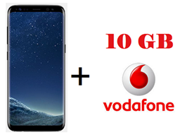 Bild zu [für junge Leute + Minderjährige] Vodafone mit 10GB LTE Datenflat, SMS- und Sprachflat, EU Flat für 44,99€/Monat inkl. Samsung S8 für einmalig 1€