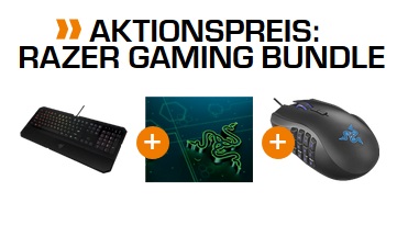Bild zu Gaming-Bundle: Razer Deathstalker Chroma Tastatur + Naga Chroma Maus + Razer Goliathus Mauspad für 100,99€