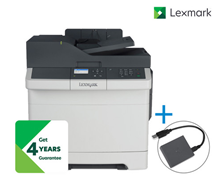 Bild zu Lexmark CX310dn Multifunktions-Farblaserdrucker + WLAN-Druckserver mit NFC für 158,90€