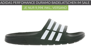 Bild zu adidas Performance Duramo Slide Badelatschen für 9,99€