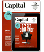 Bild zu Capital Print + Digital Jahresabo für 105,96€ inklusive 85€ Amazon.de Gutschein als Prämie