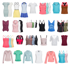 Bild zu verschiedene Nike Damen Fitness + Tanz Shirts für je 7,99€