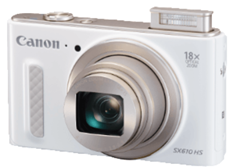 Bild zu CANON Power Shot SX610 HS Kompaktkamera in weiß (20.2 Megapixel, 18x opt. Zoom, WLAN) für 141,99€