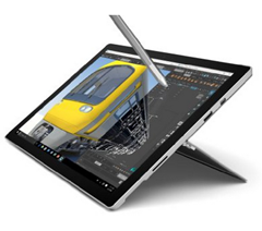Bild zu Microsoft Surface Pro 4 31,24 cm (12,3 Zoll) Tablet-PC (Intel Core i5, 8GB RAM, 256GB, Intel HD Graphics, Windows 10 Pro) für 852,44€