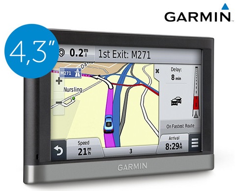 Bild zu 4,3 Zoll Navigationsgerät Garmin nüvi 2468LMT-D für 88€