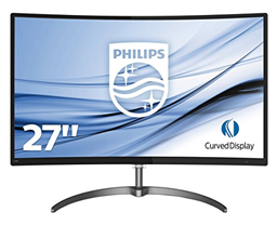 Bild zu Amazon.es: Philips 278E8QJAB (27″) Full HD Curved Monitor mit AMD FreeSync für 195,58€