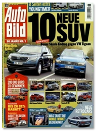 Bild zu 13 Ausgaben “Auto Bild” für 29,90€ + 30€ Amazon.de Gutschein als Prämie