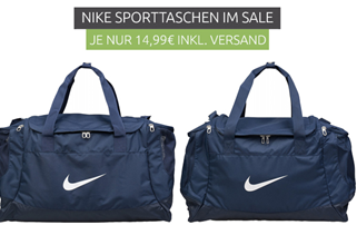 Bild zu verschiedene Nike Sporttaschen für je 14,99€ inklusive Versand