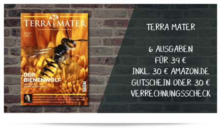 Bild zu 6 Ausgaben der Zeitschrift “Terra Mater” für 39€ + 30€ Prämie für den Werber