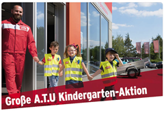 Bild zu A.T.U. Kindergarten-Aktion – 75.000 Warnwesten kostenlos