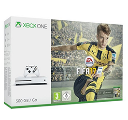 Bild zu Microsoft Xbox One S 500GB + FIFA 17 für 205,34€