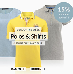 Bild zu Engelhorn: 15% Extra-Rabatt auf ausgewählte Polos und Shirts