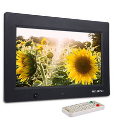 Bild zu TEC.BEAN 10.1-Zoll HD Digitaler Bilderrahmen (8GB Speicher, Bewegungssensor) für 34,99€