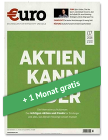 Bild zu 3 Ausgaben der Zeitschrift “€uro” für 24€ + 25€ Prämie