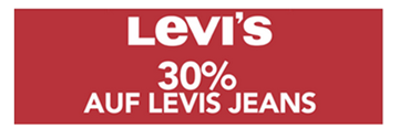 Bild zu Jeans Direct: 30% Rabatt auf alle Artikel der Marke Levis