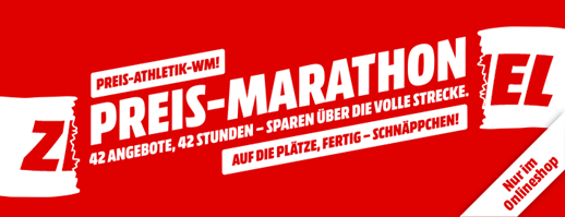 Bild zu MediaMarkt “Preis-Marathon” mit 42 Angeboten für 42 Stunden