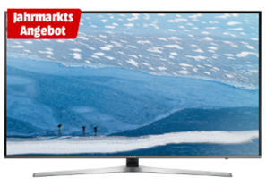 Bild zu SAMSUNG UE49KU6459 LED TV (Flat, 49 Zoll, UHD 4K, SMART TV) für 599€