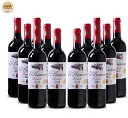 Bild zu 12er-Paket Rotwein El Bochorno–Tempranillo (goldprämiert) für 39,99€