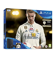 Bild zu PS4 Slim 500GB + Fifa 18 Ronaldo Edition für 230,28€ (Vergleich: 354,98€)