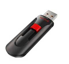 Bild zu SanDisk Cruzer Glide 64 GB USB-Stick (USB 2.0) für 12,99€