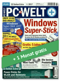 Bild zu 3 Ausgaben PC Welt Plus für 22,95€ + 20€ Amazon.de Gutschein als Prämie