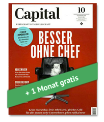 Bild zu 3 Monate (3 Ausgaben) Capital für 24€ inkl. 24€ Verrechnungscheck