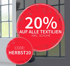 Bild zu PlentyOne: 20% Rabatt auf alle Textilien + 10% auf den Rest (außer Multimedia)