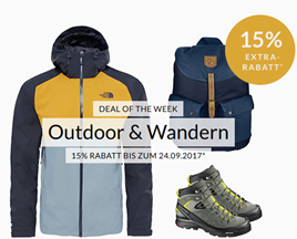 Bild zu Engelhorn Sports: 15% Extra-Rabatt auf Outdoor & Wandern