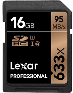 Bild zu MediaMarkt: LEXAR 16GB SDHC Karte für 6,99€ inkl. Versand (Vergleich: 13,99€)