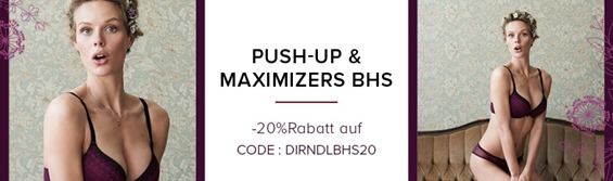 Bild zu Hunkemöller: 20% Rabatt auf Push-Up & Maximizer BHs