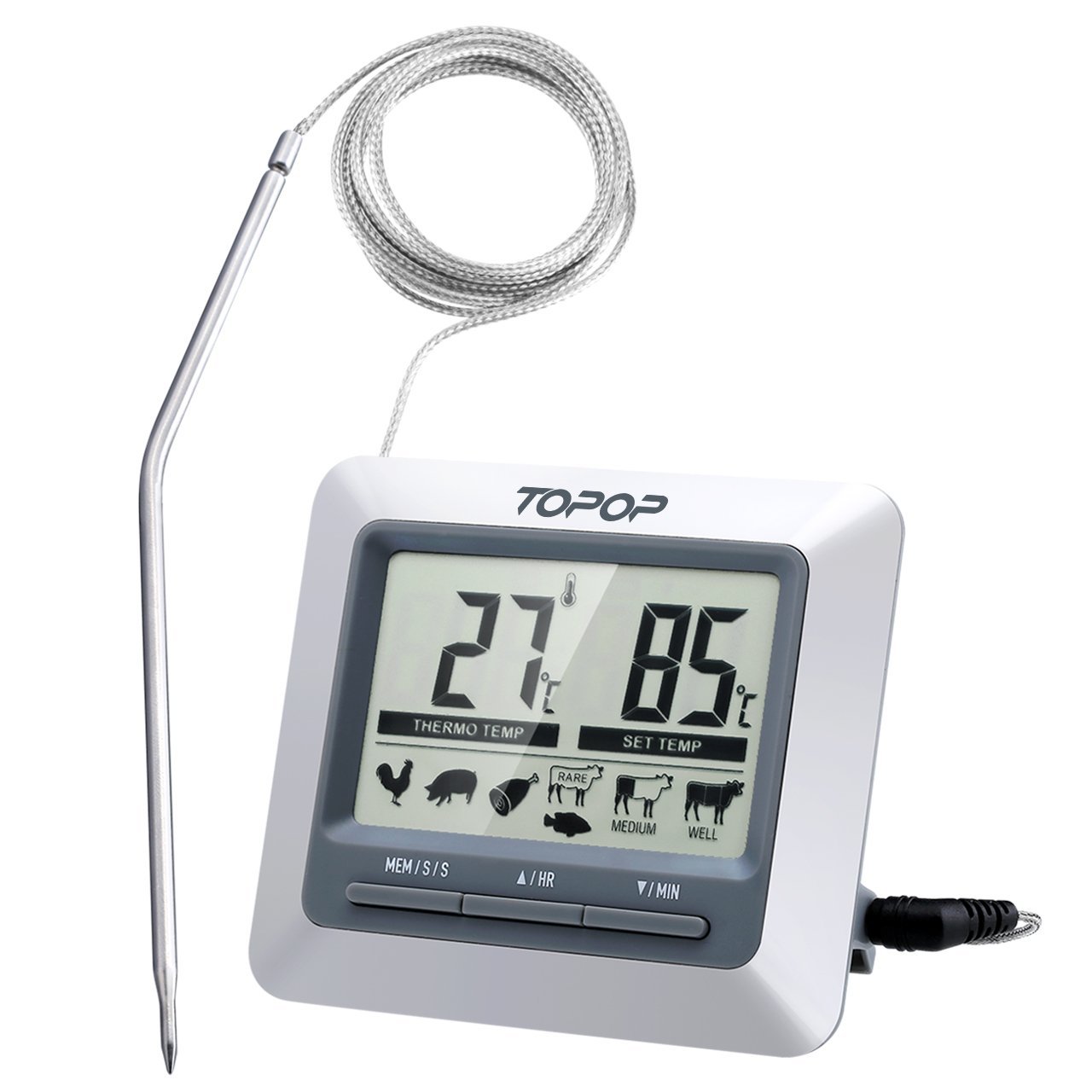 Bild zu [Prime] Topop Grillthermometer für 8,99€