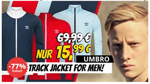 Bild zu Umbro Jacken/Trainingsjacken für 19,94€ inklusive Versand