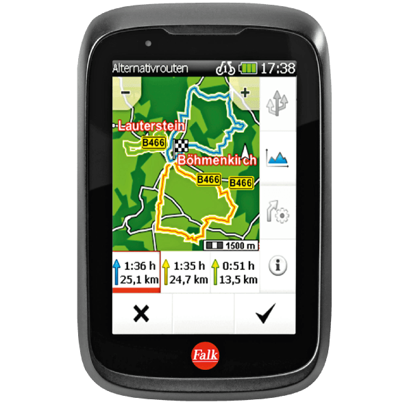 Bild zu Navigationsgerät Falk Tiger Geo für 49€
