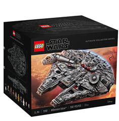Bild zu Größtes Lego-Set der Welt: LEGO Star Wars – Millennium Falcon Ultimate Collector Series (75192) für 679,99€ (Vergleich: 784,24€)