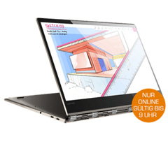 Bild zu Lenovo Yoga 920 (13,9 Zoll Full HD IPS Multi-Touch) Slim Convertible Notebook (i5-8250U Quad-Core, 8 GB RAM, 256 GB SSD, Intel UHD Grafik 620, Windows 10 Home) für 1.299€
