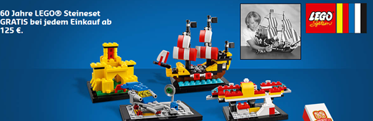 Bild zu Lego: 60 Jahre LEGO® Stein (421 Teile) gratis bei Lego zu jeder Bestellung über 125€