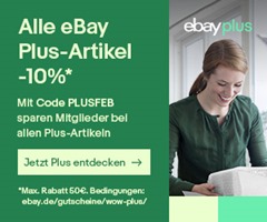 Bild zu [nur noch heute] 10% Rabatt auf alle eBay Plus Produkte für eBay Plus Mitglieder