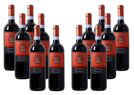 Bild zu Weinvorteil: 12 Flaschen Reggio – Barbera – Piemonte DOC für 39,99€