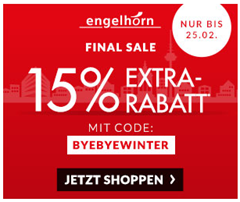 Bild zu Engelhorn: Final Sale mit bis zu 70% Rabatt + 15% Extra Rabatt