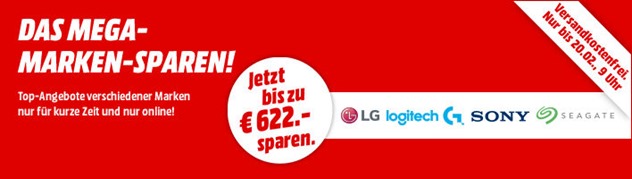 Bild zu MediaMarkt: Mega Marken Sparen mit Angeboten von LG, Sony, Logitech und Seagate, z.B. LG SJ1 Soundbar für 55€ (Vergleich: 79€)