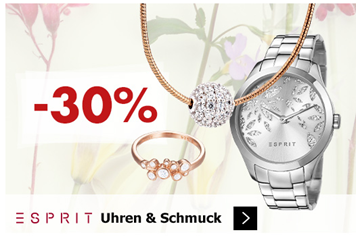 Bild zu Karstadt: 50% Extra-Rabatt auf Esprit Uhren & Schmuck